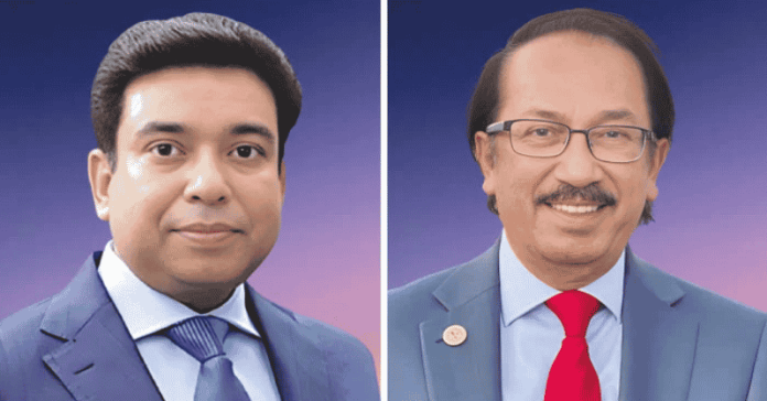 NRB World এর সভাপতি শহীদুজ্জামান ও মহাসচিব মোয়াজ্জেম NRB World এর সভাপতি শহীদুজ্জামান ও মহাসচিব মোয়াজ্জেম
